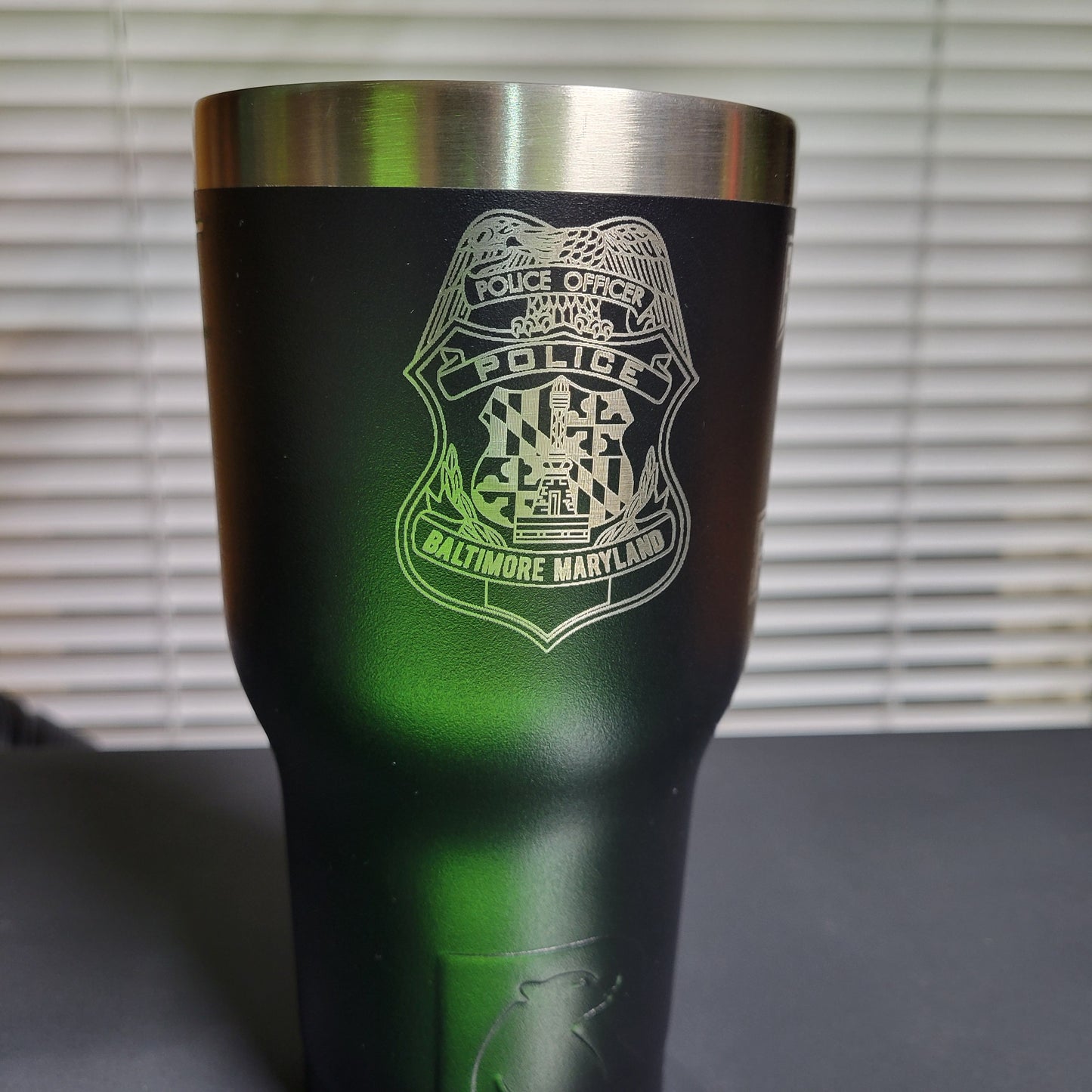 BPD 20oz Insulated Badge Mug