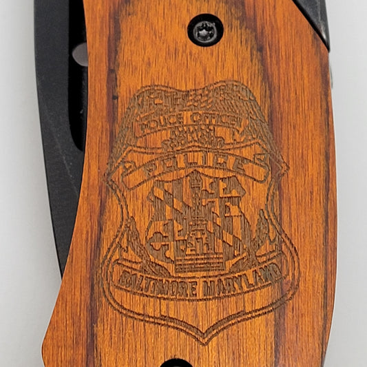 BPD Wood Handle Knife