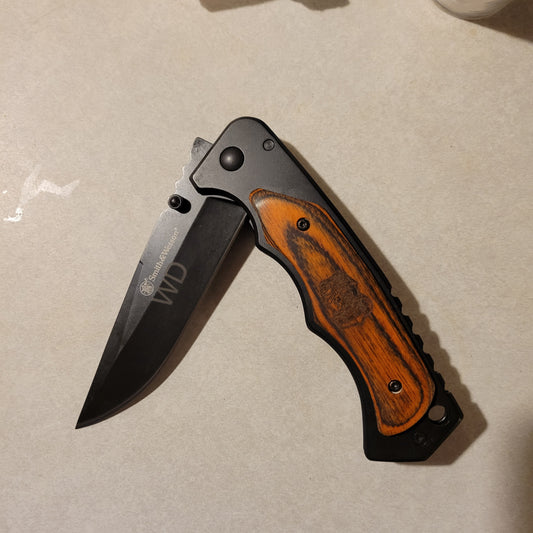 BPD S&W Wood Knife