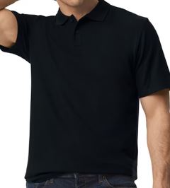 BPD badge short sleeve polo shirt