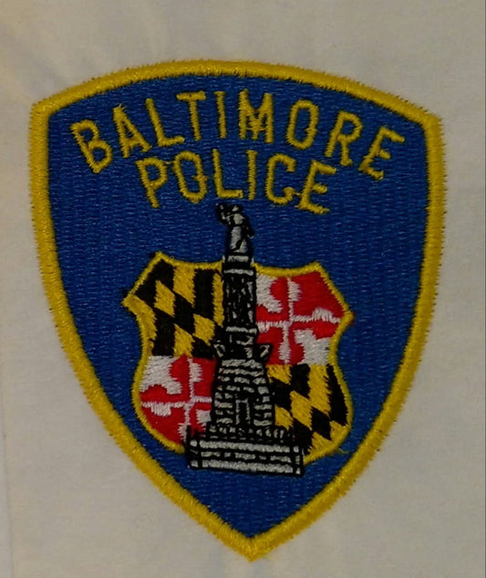 BPD patch short sleeve polo shirt